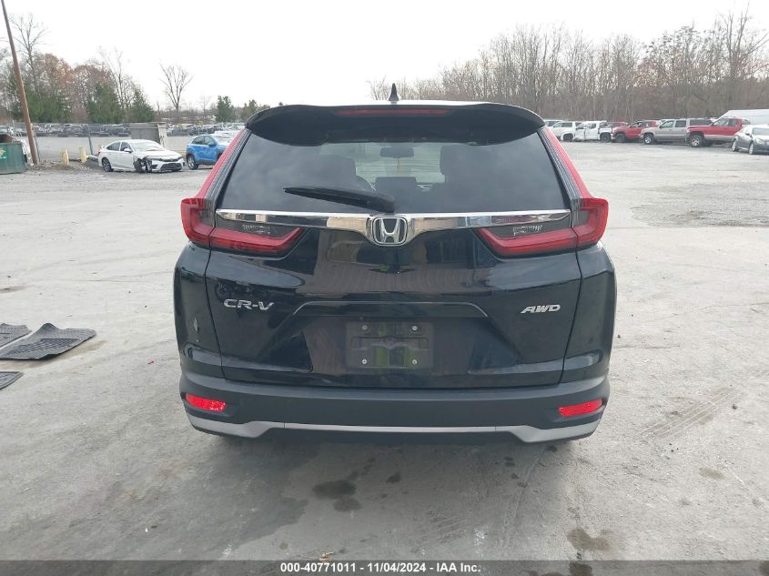 2021 Honda Cr-V Awd Ex-L VIN: 2HKRW2H80MH607973 Lot: 40771011