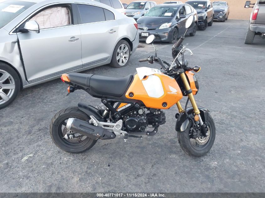 2024 Honda Grom 125 VIN: MLHJC9218R5202913 Lot: 40771017