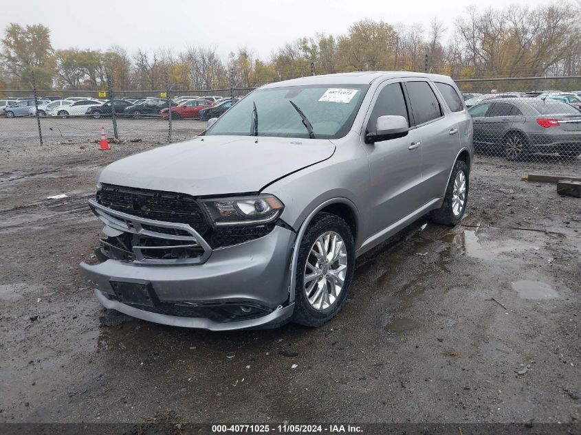 VIN 1C4RDJAG6EC552184 2014 Dodge Durango, Sxt no.2