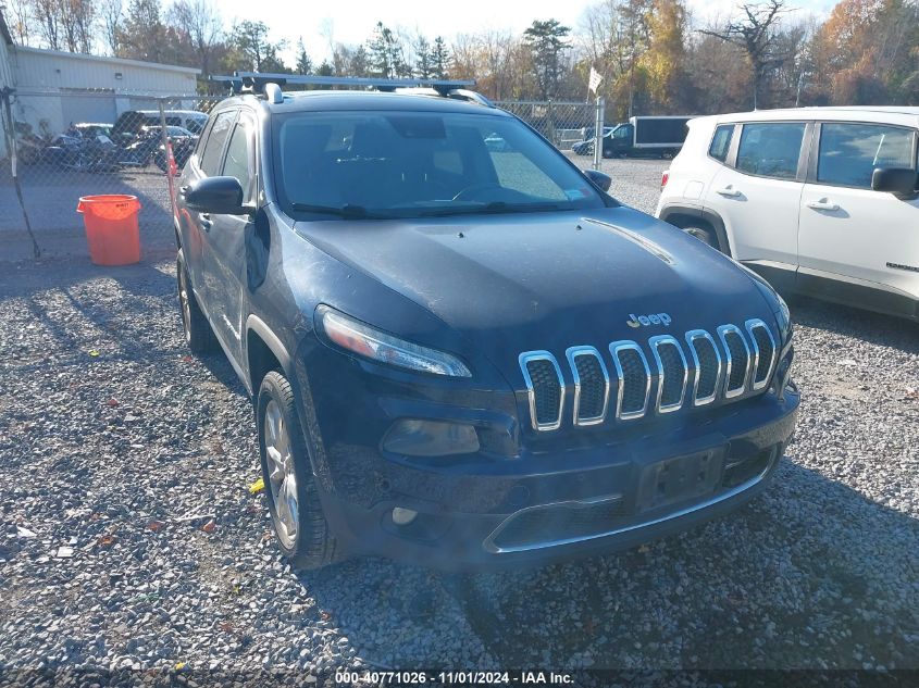 2014 Jeep Cherokee Limited VIN: 1C4PJMDS3EW253557 Lot: 40771026