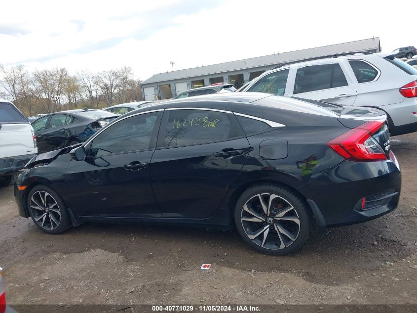 2016 Honda Civic Lx VIN: 19XFC2F50GE026728 Lot: 40771029