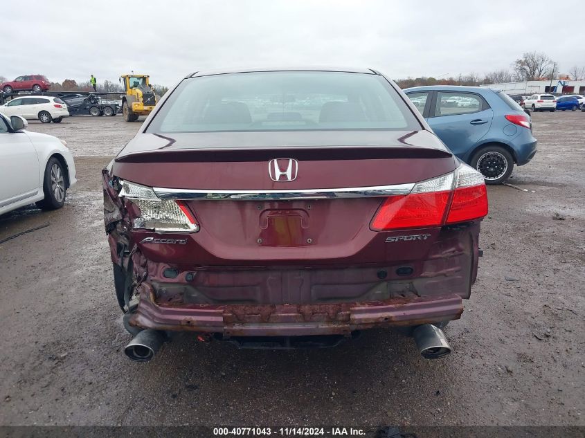 2013 Honda Accord Sport VIN: 1HGCR2F51DA049663 Lot: 40771043