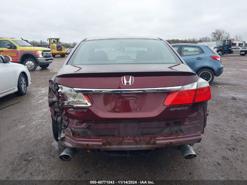 2013 Honda Accord Sport VIN: 1HGCR2F51DA049663 Lot: 40771043