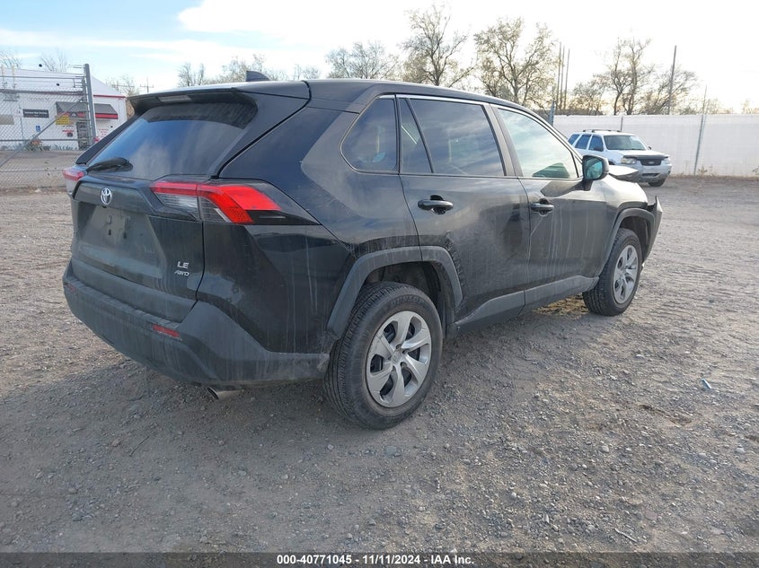 VIN 2T3F1RFVXNC301121 2022 TOYOTA RAV4 LE