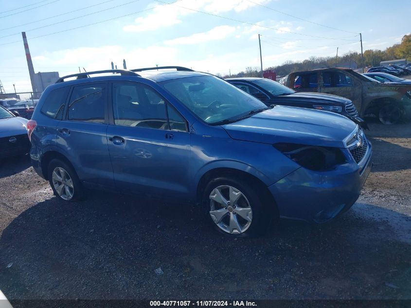 2015 Subaru Forester 2.5I Premium VIN: JF2SJADC5FH552931 Lot: 40771057