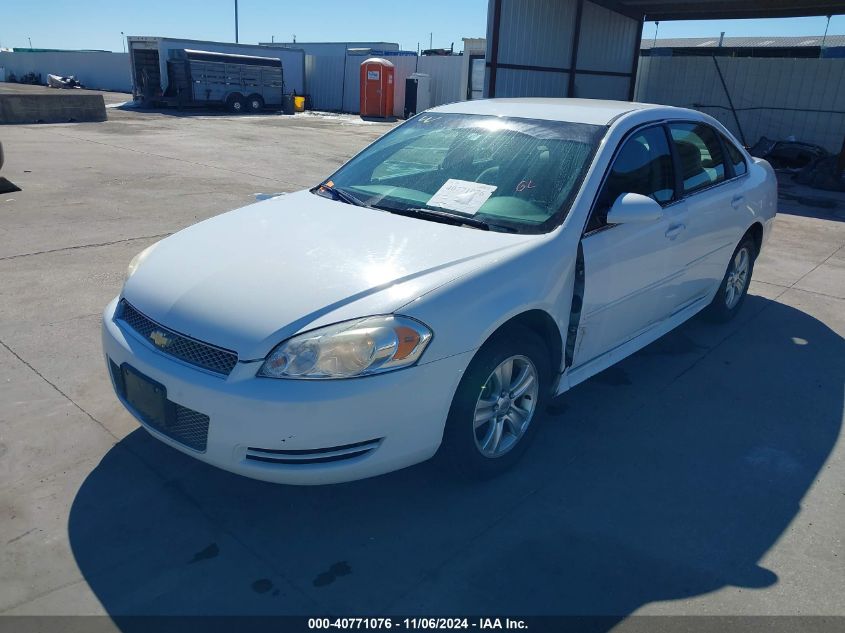 2012 Chevrolet Impala Ls Fleet VIN: 2G1WF5E35C1142371 Lot: 40771076