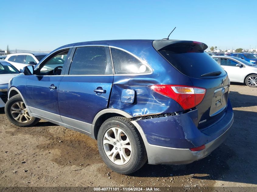 2008 Hyundai Veracruz Gls/Limited/Se VIN: KM8NU13C98U061272 Lot: 40771101