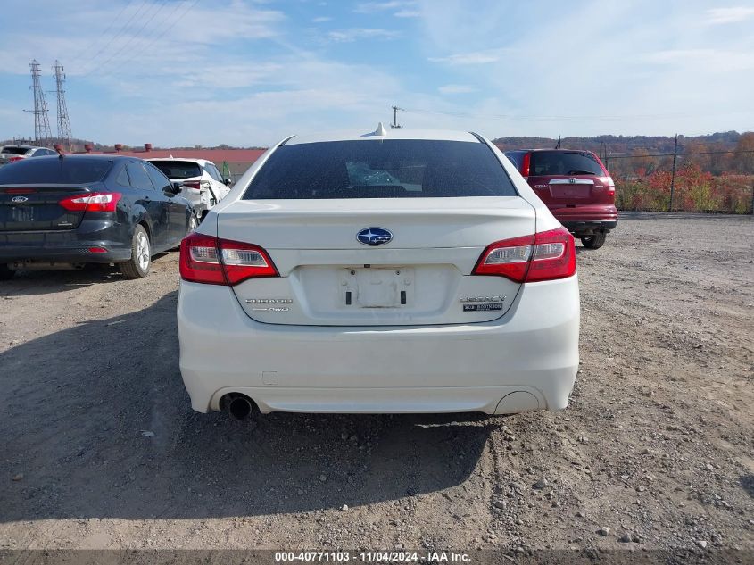 2016 Subaru Legacy 2.5I Premium VIN: 4S3BNBC66G3025919 Lot: 40771103