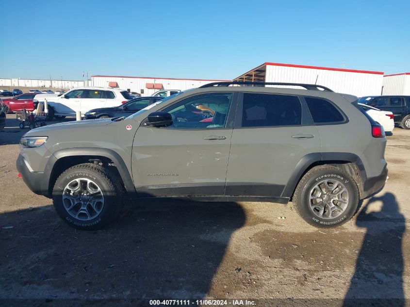 2022 Jeep Cherokee Trailhawk VIN: 1C4PJMBX6ND551045 Lot: 40771111