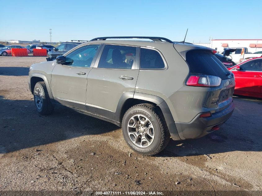 2022 Jeep Cherokee Trailhawk VIN: 1C4PJMBX6ND551045 Lot: 40771111