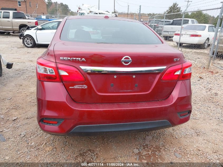 2017 Nissan Sentra Sv VIN: 3N1AB7AP6HY386737 Lot: 40771114