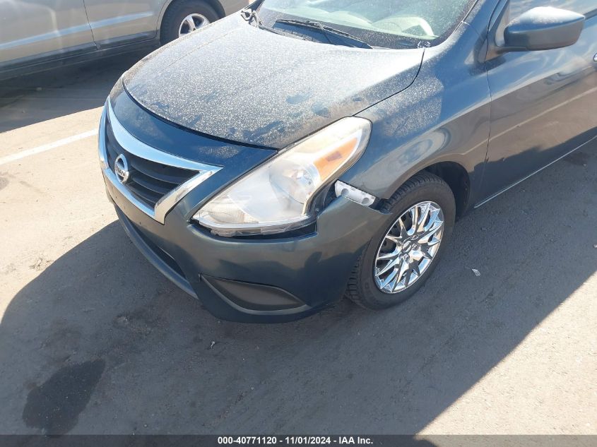 2015 Nissan Versa 1.6 S/1.6 S+/1.6 Sl/1.6 Sv VIN: 3N1CN7AP6FL826904 Lot: 40771120