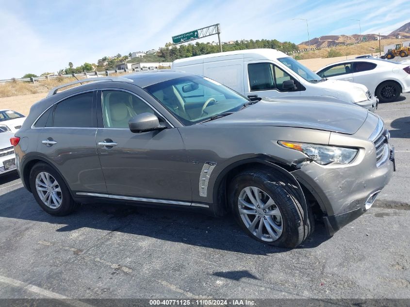 2015 Infiniti Qx70 VIN: JN8CS1MU9FM382027 Lot: 40771125