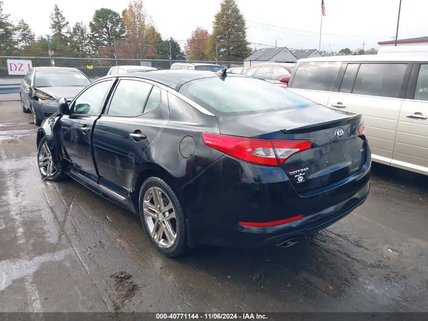 2013 Kia Optima Sx VIN: 5XXGR4A6XDG121265 Lot: 40771144