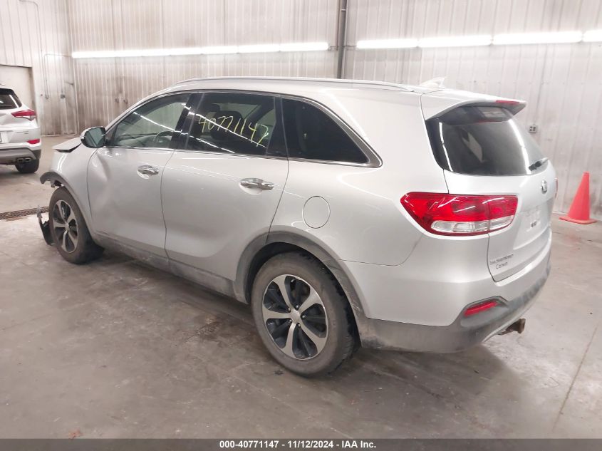 2016 KIA SORENTO 3.3L EX - 5XYPHDA50GG113931