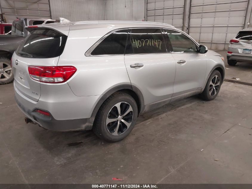 2016 Kia Sorento 3.3L Ex VIN: 5XYPHDA50GG113931 Lot: 40771147