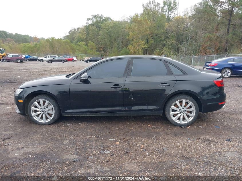 2017 Audi A4 2.0T Premium VIN: WAUANAF40HN006088 Lot: 40771172