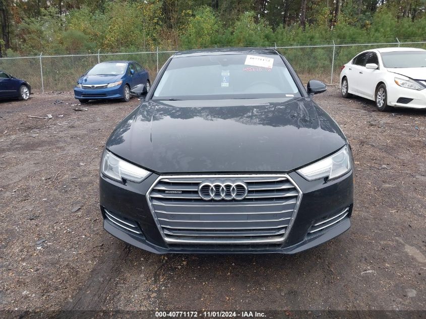 2017 Audi A4 2.0T Premium VIN: WAUANAF40HN006088 Lot: 40771172