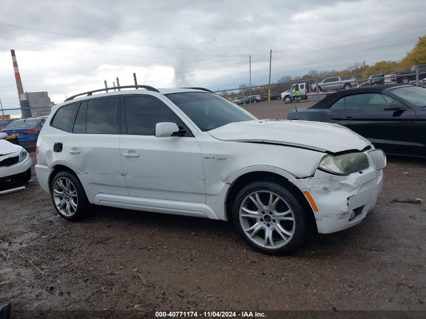 2008 BMW X3 3.0Si VIN: WBXPC93498WJ05365 Lot: 40771174