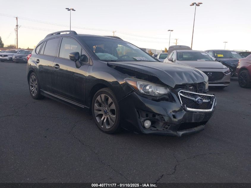 VIN JF1GPAW63F8239845 2015 Subaru Impreza, 2.0I Spo... no.1