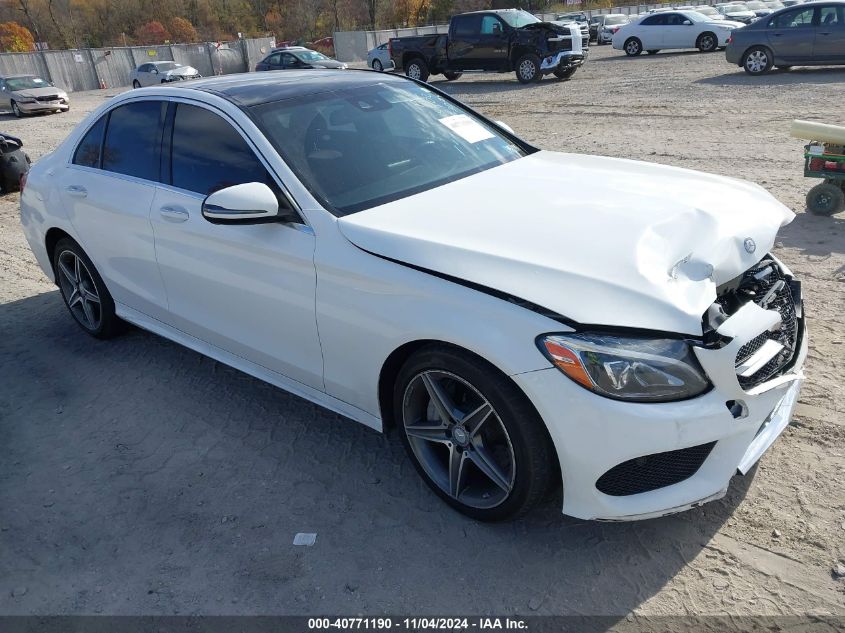 VIN 55SWF4KB4GU128380 2016 Mercedes-Benz C 300, 4Ma... no.1