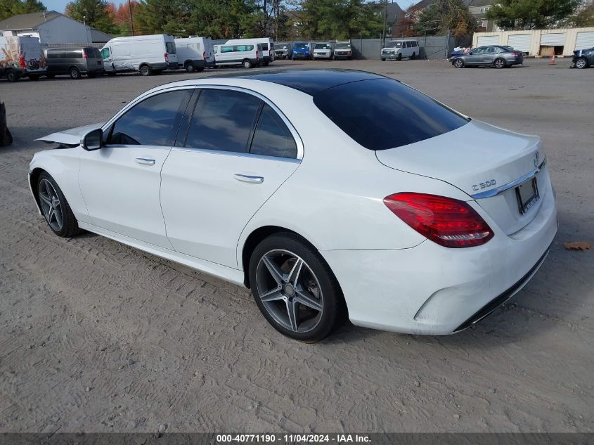 VIN 55SWF4KB4GU128380 2016 Mercedes-Benz C 300, 4Ma... no.3