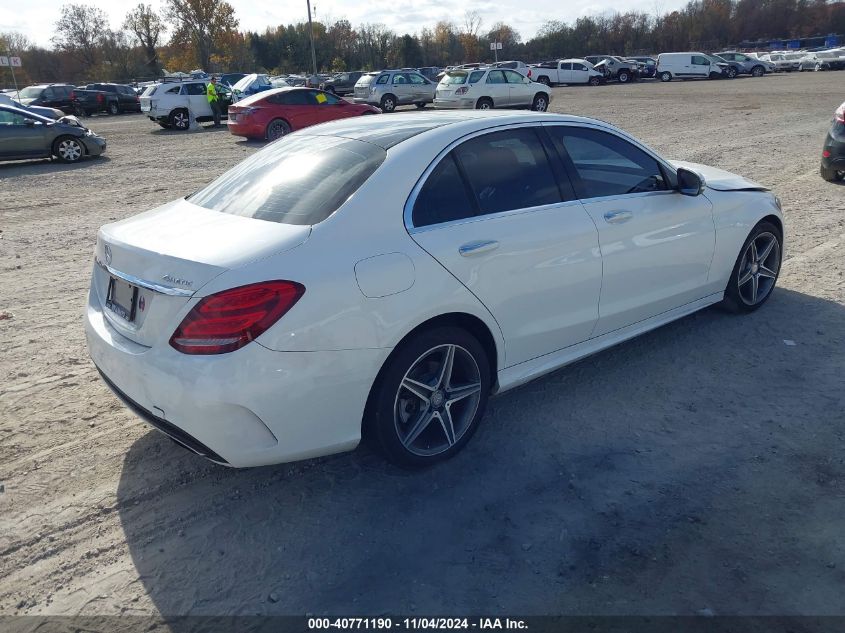 VIN 55SWF4KB4GU128380 2016 Mercedes-Benz C 300, 4Ma... no.4