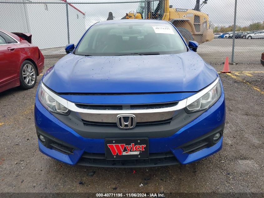 VIN 19XFC1F7XGE014596 2016 Honda Civic, Ex-L no.6