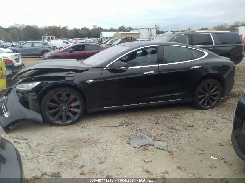 2014 Tesla Model S P85D VIN: 5YJSA1H21EFP63557 Lot: 40771218