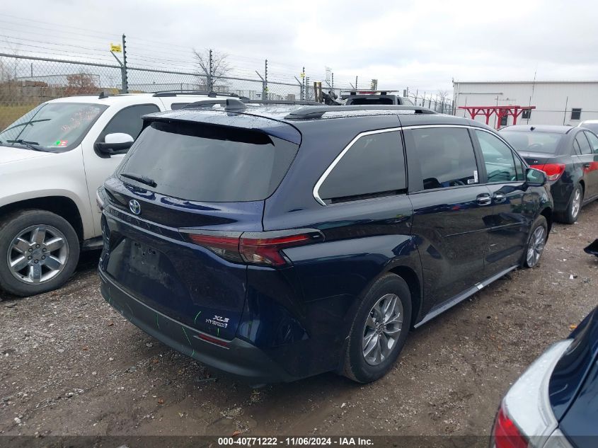 VIN 5TDJSKFCXRS132351 2024 Toyota Sienna, Xle no.4