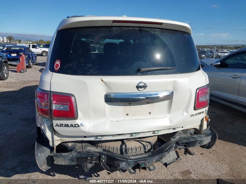 2018 Nissan Armada Platinum VIN: JN8AY2ND8J9059299 Lot: 40771227