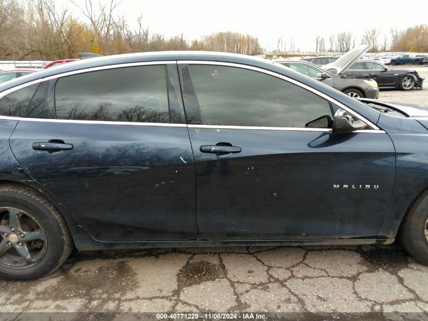 2017 Chevrolet Malibu Ls VIN: 1G1ZB5ST7HF113466 Lot: 40771229