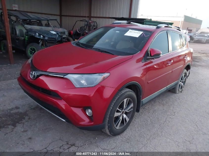 VIN 2T3WFREV6GW286296 2016 Toyota RAV4, Xle no.2