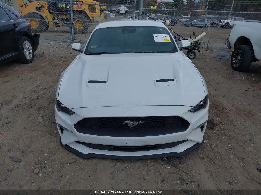 2021 Ford Mustang Ecoboost Premium VIN: 1FA6P8TH5M5158273 Lot: 40771246