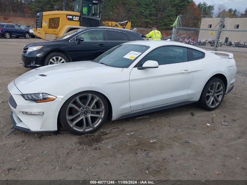 2021 Ford Mustang Ecoboost Premium VIN: 1FA6P8TH5M5158273 Lot: 40771246