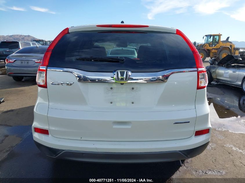 2016 Honda Cr-V Se VIN: 5J6RM3H44GL031534 Lot: 40771251