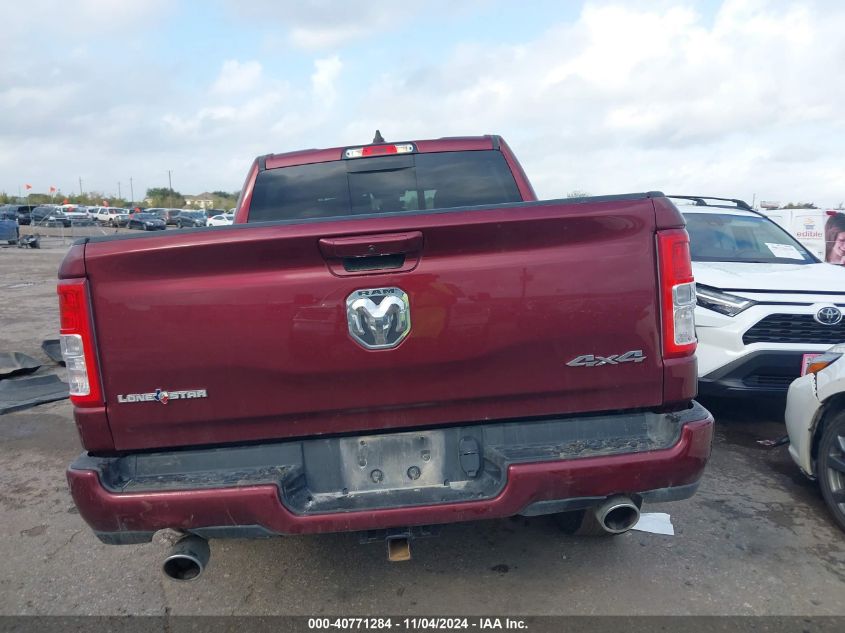 2022 Ram 1500 Lone Star 4X4 5'7 Box VIN: 1C6SRFFT2NN458885 Lot: 40771284