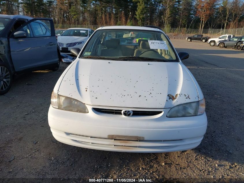 2000 Toyota Corolla Ve VIN: 2T1BR12E3YC368428 Lot: 40771288