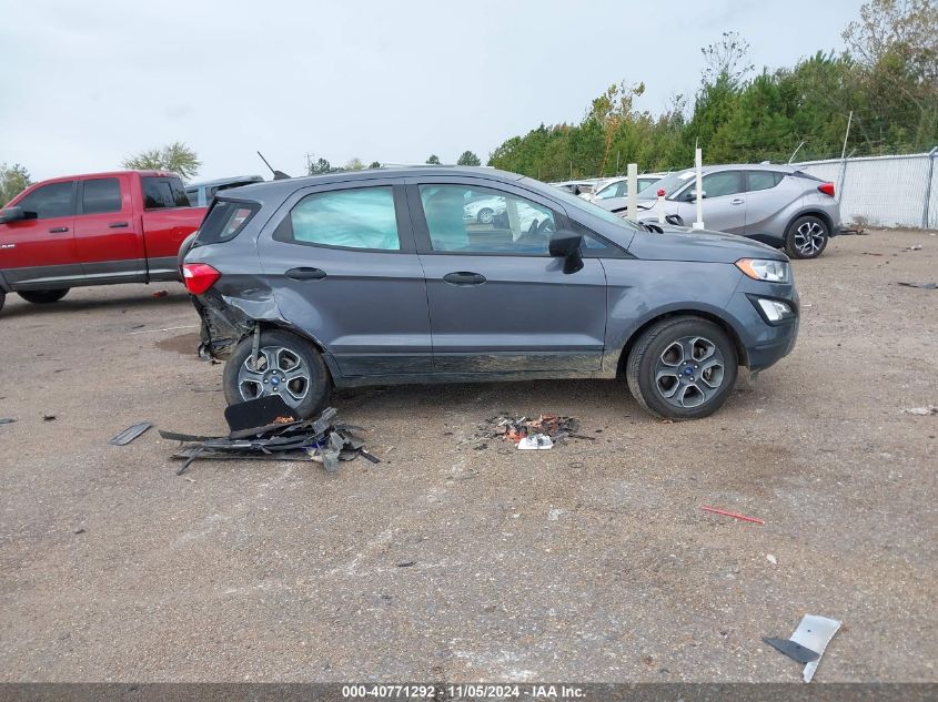 2021 Ford Ecosport S VIN: MAJ3S2FE4MC449584 Lot: 40771292