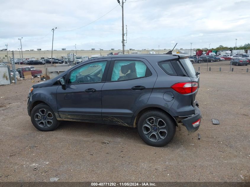 2021 Ford Ecosport S VIN: MAJ3S2FE4MC449584 Lot: 40771292