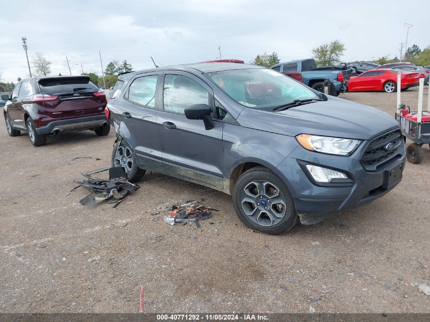 2021 Ford Ecosport S VIN: MAJ3S2FE4MC449584 Lot: 40771292