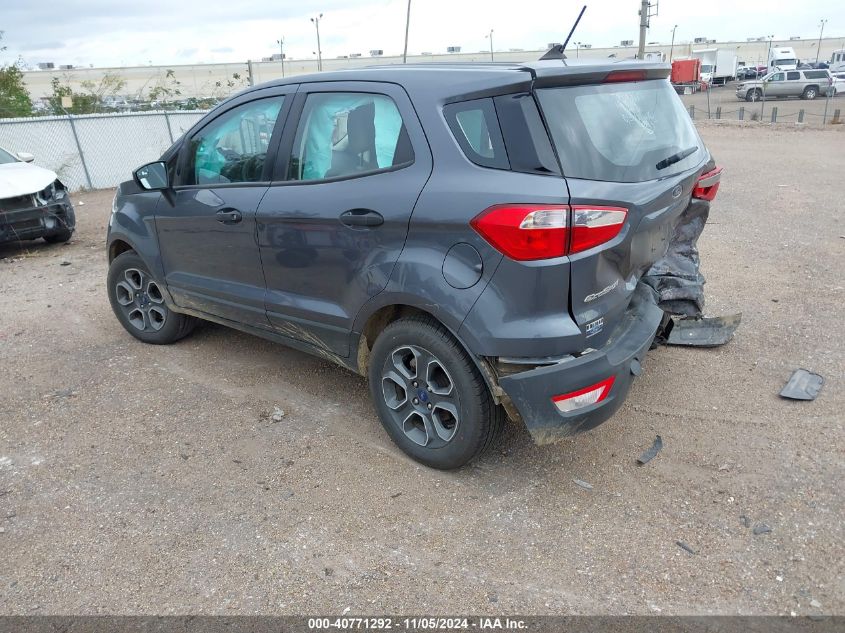 2021 Ford Ecosport S VIN: MAJ3S2FE4MC449584 Lot: 40771292