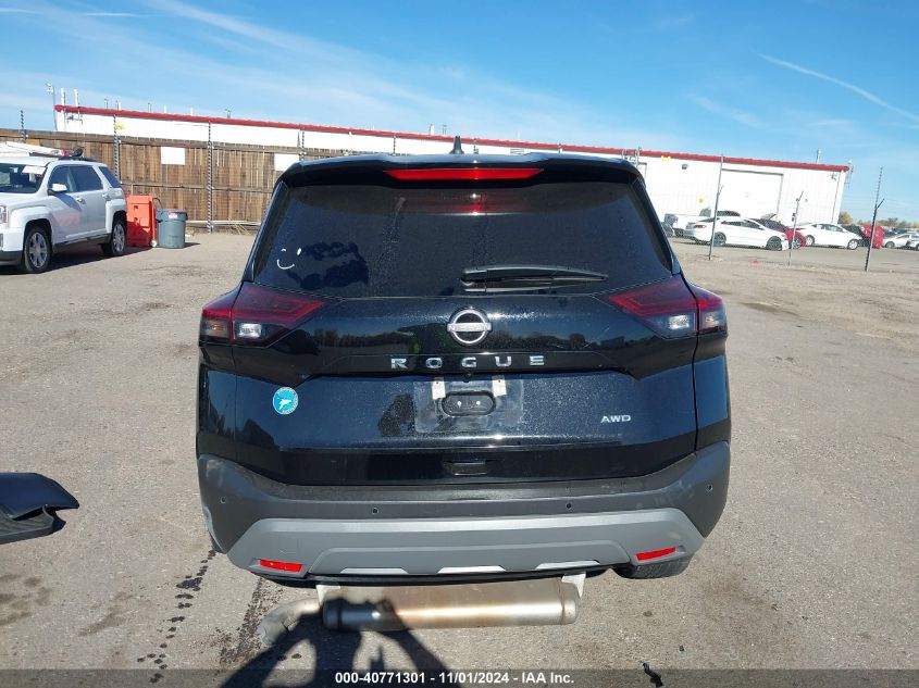 2023 Nissan Rogue S Intelligent Awd VIN: 5N1BT3AB2PC929838 Lot: 40771301