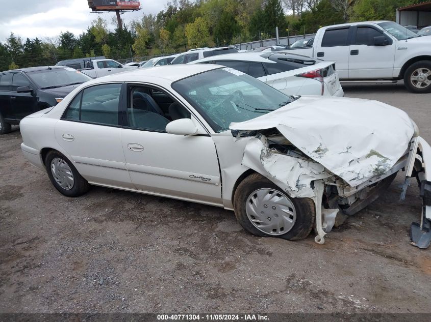 2002 Buick Century Custom VIN: 2G4WS52J721245761 Lot: 40771304