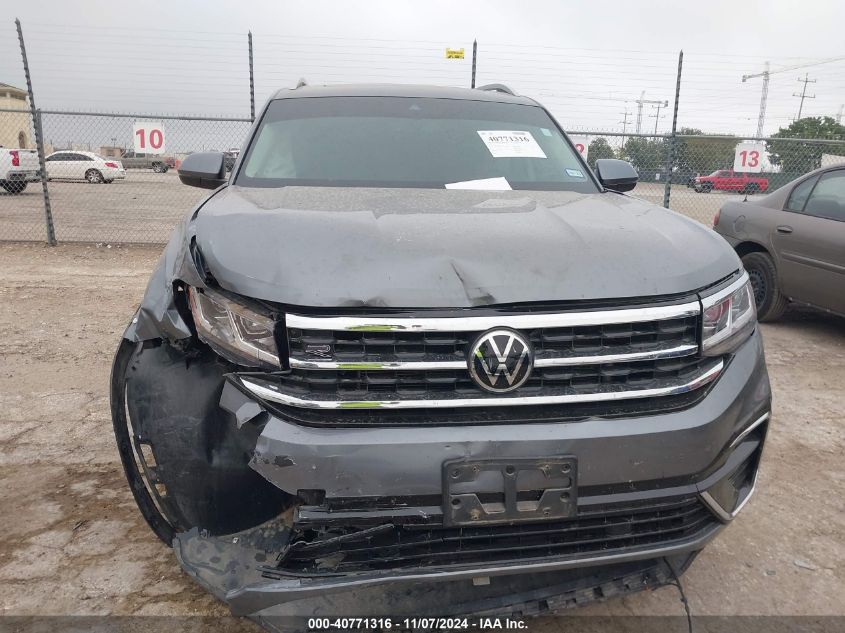 2022 Volkswagen Atlas 3.6L V6 Sel R-Line VIN: 1V2AR2CA1NC546112 Lot: 40771316