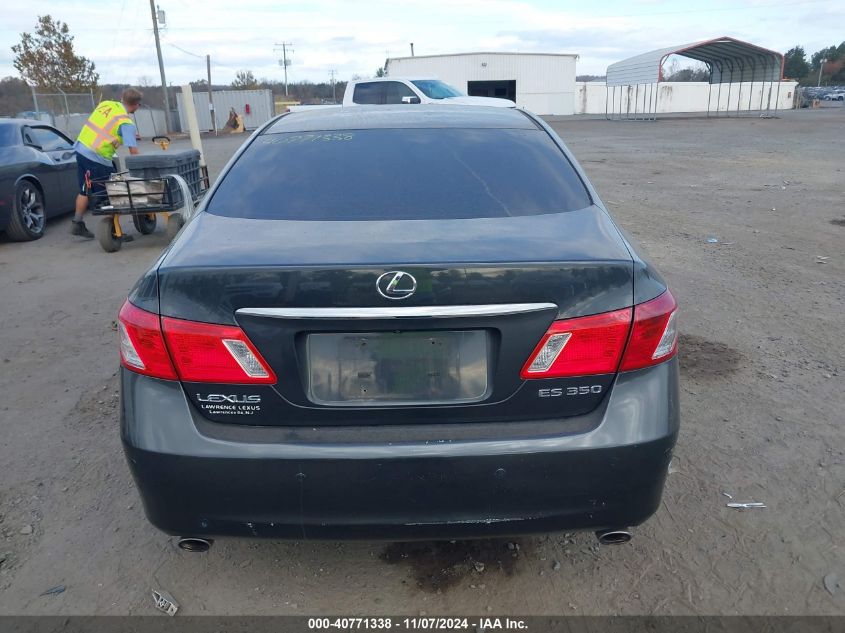 2008 Lexus Es 350 VIN: JTHBJ46G182230775 Lot: 40771338