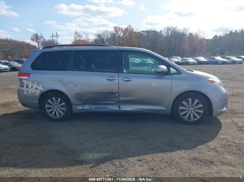 2011 Toyota Sienna Limited VIN: 5TDDK3DC1BS018251 Lot: 40771341