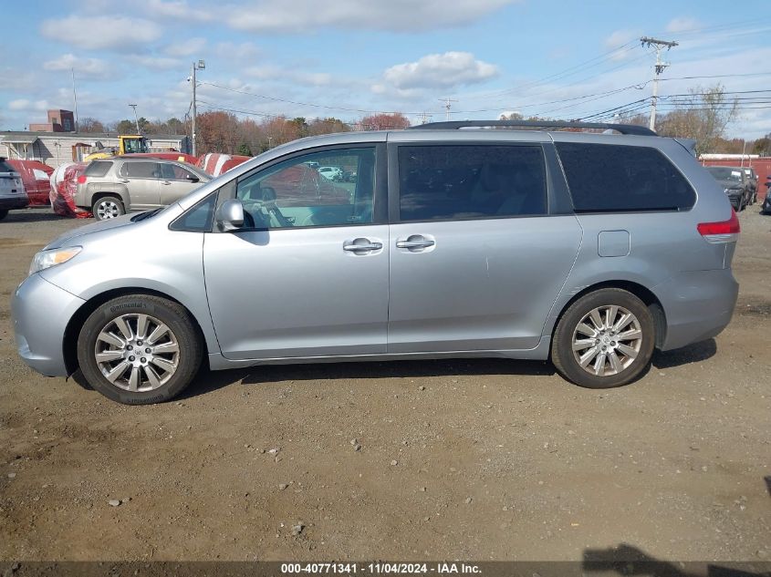 2011 Toyota Sienna Limited VIN: 5TDDK3DC1BS018251 Lot: 40771341