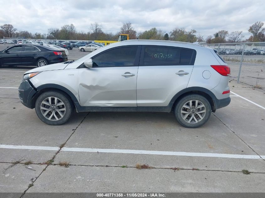 VIN KNDPBCAC8F7720780 2015 KIA Sportage, LX no.15