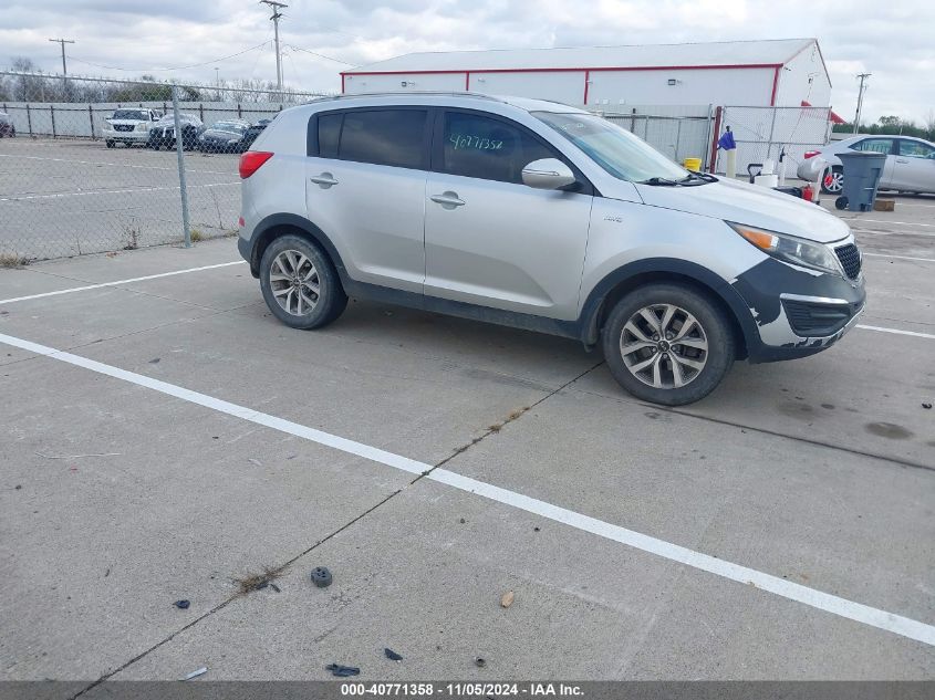 VIN KNDPBCAC8F7720780 2015 KIA Sportage, LX no.1